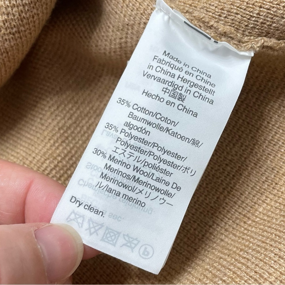 J.Crew 365 Women Sophie Open Front Sweater Blazer Cardigan Wool Blend Small - Picture 11 of 14